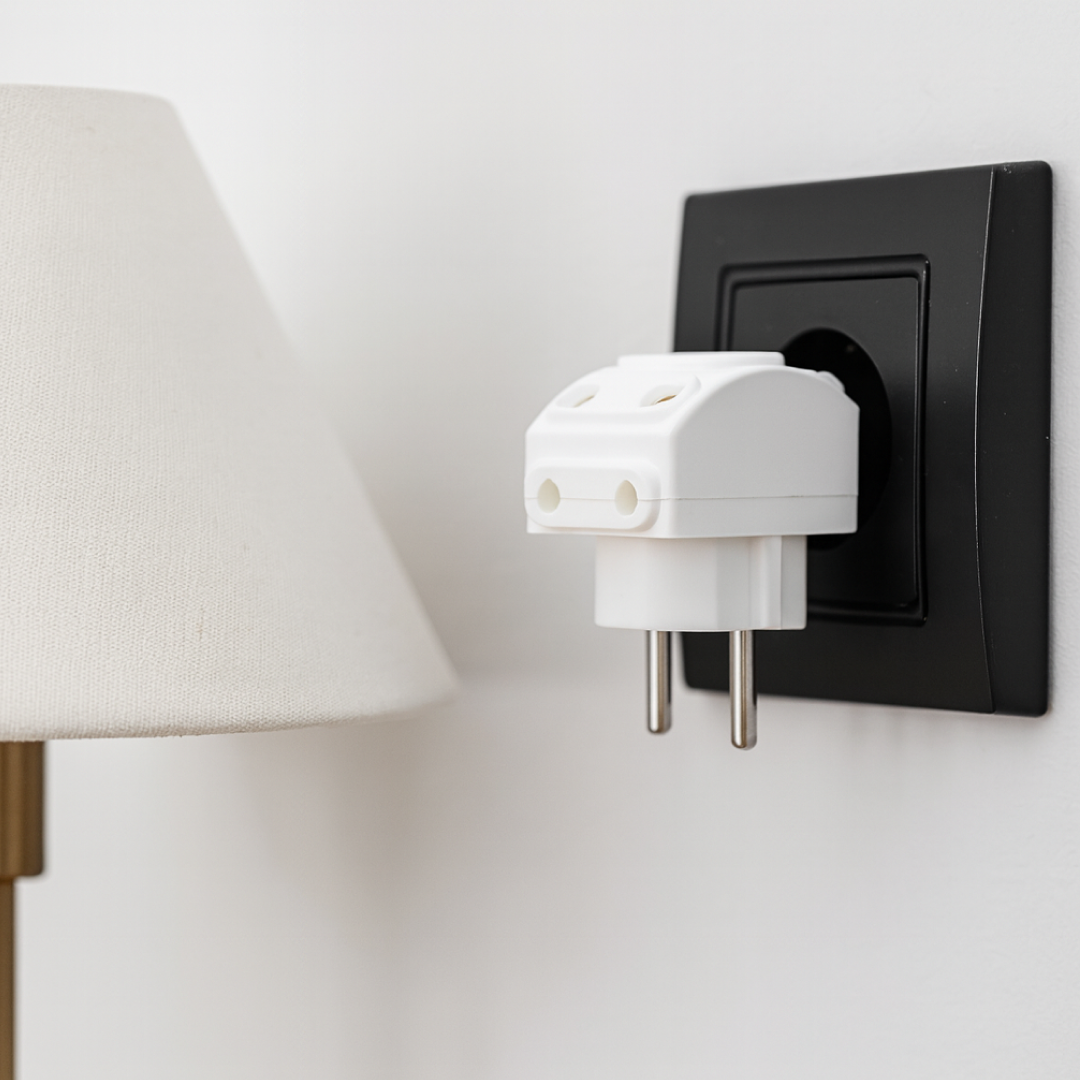 5-Way Multi-Plug Socket – 2-Pin Compact Power – view 8