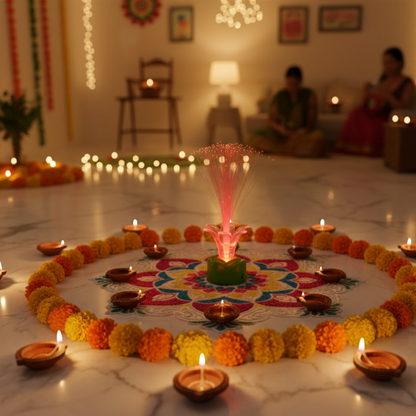LED Candlelight – Vibrant Multicolor Decorative Light – alternate view
