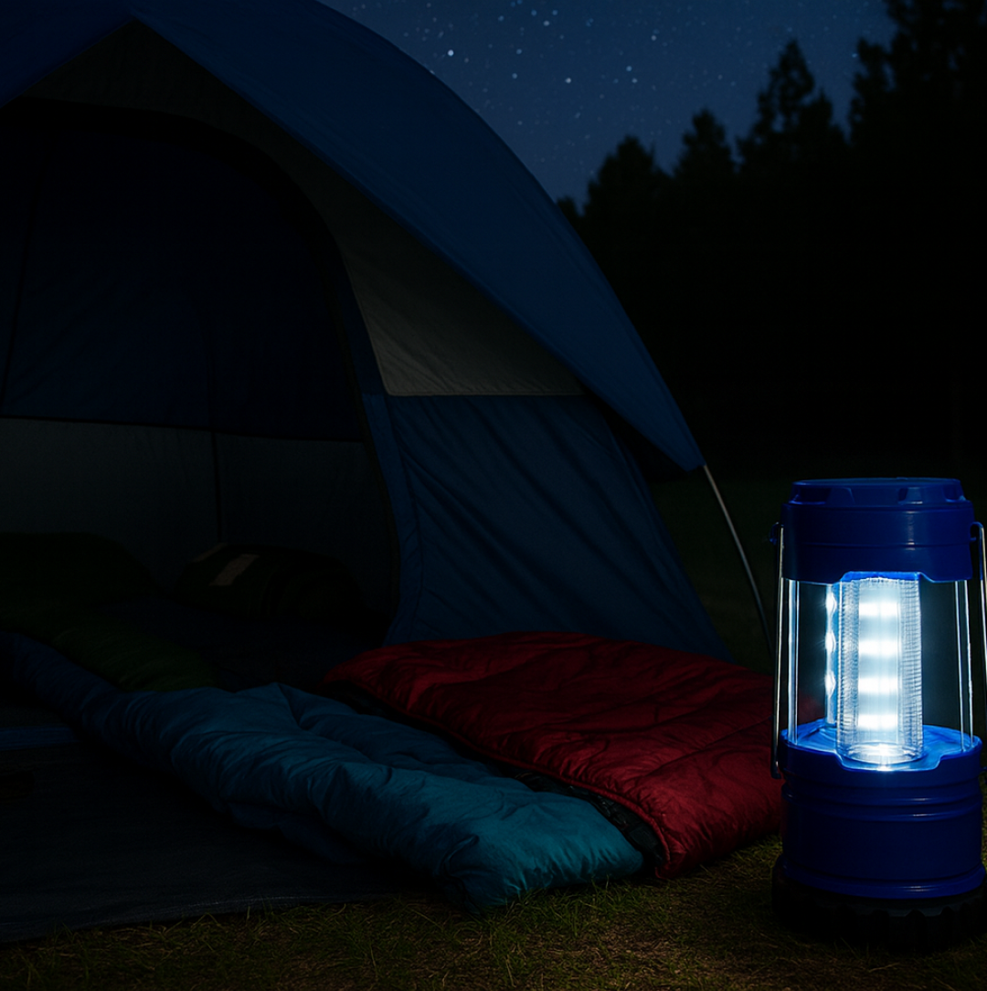 Waterproof Camping Lantern 12 LED Light for Outdoors – detail view