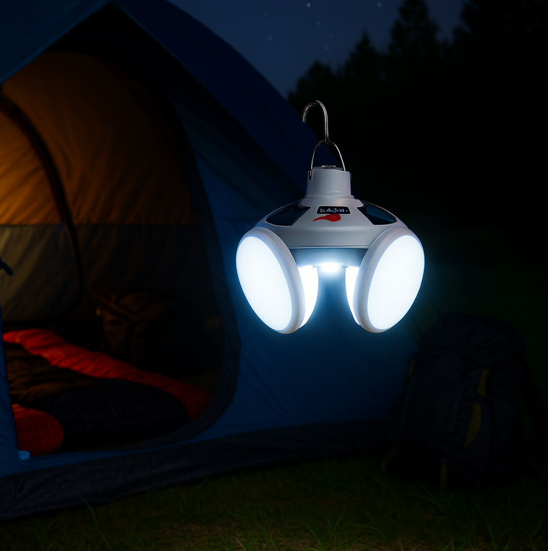 Solar Camping Light – USB Rechargeable Emergency LED – view 17
