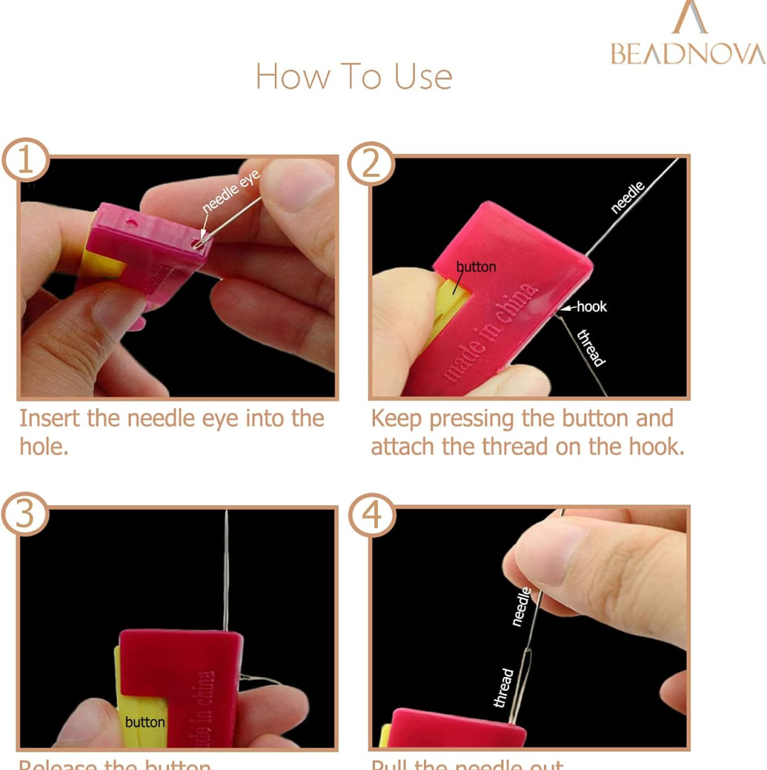 Automatic Needle Threader – Easy Sewing Aid – detail view