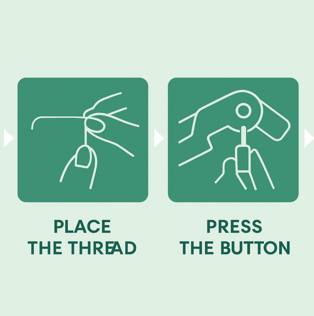 Automatic Needle Threader – Easy Sewing Aid – view 6