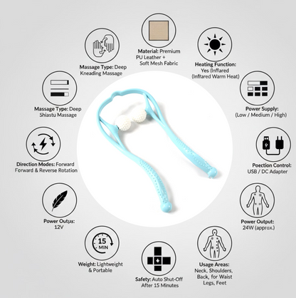 Portable Neck & Shoulder Massager – Pain Relief – view 7