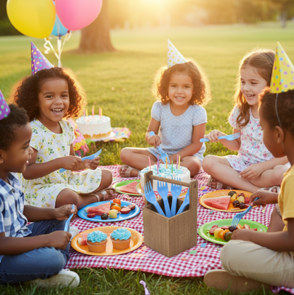 Reusable Plastic Forks – 5-Piece Heavy Duty set – view 9
