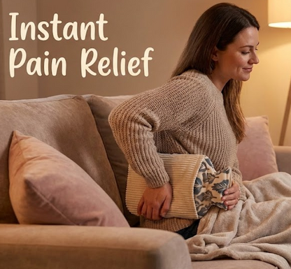 Hot Water Bag – Leak-Proof Relief for Pain & Cramps – side view