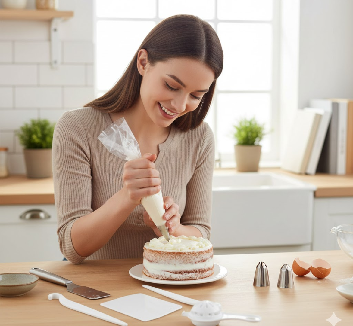 Silicone Cake Decorating Kit – 3-Piece set – view 7