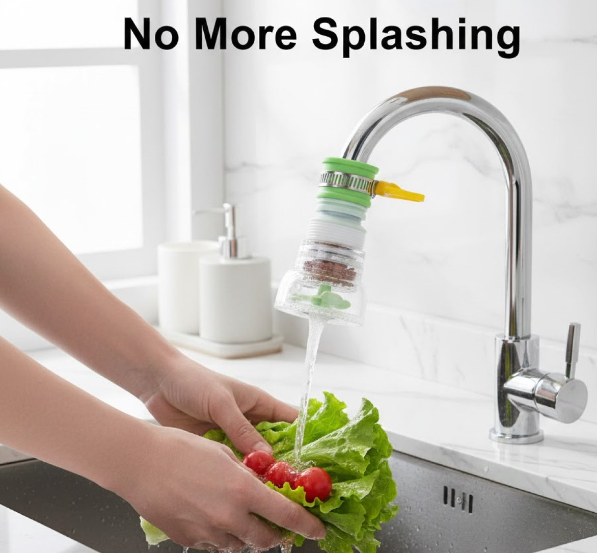 Water Saving Faucet – 360° Rotating Sprayer – view 6