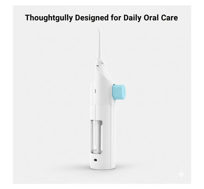 Water Flosser – Portable Smart Device for Gum Health – close-up