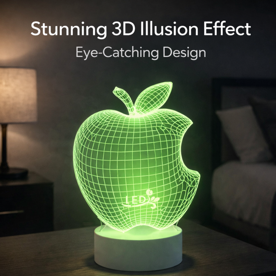 3D Illusion Night Light – Energy-Saving LED Lamp – view 6