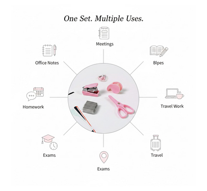 Mini Office Stationery set – Compact Desk Essentials – view 10