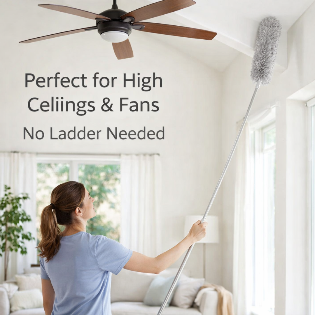 Microfiber Duster – 100-Inch Extendable Handle – view 7