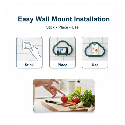Waterproof Phone Holder – Wall Mount for Shower & Kitchen – alternate view