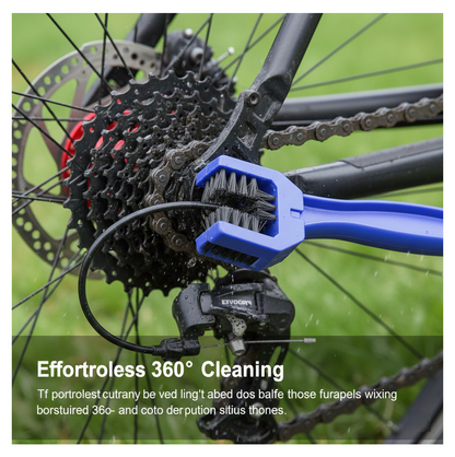 Motorbike Chain Cleaner – Efficient 3D Brush Tool for Bikes – detail view