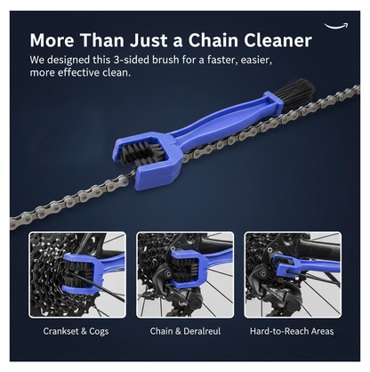 Motorbike Chain Cleaner – Efficient 3D Brush Tool for Bikes – alternate view