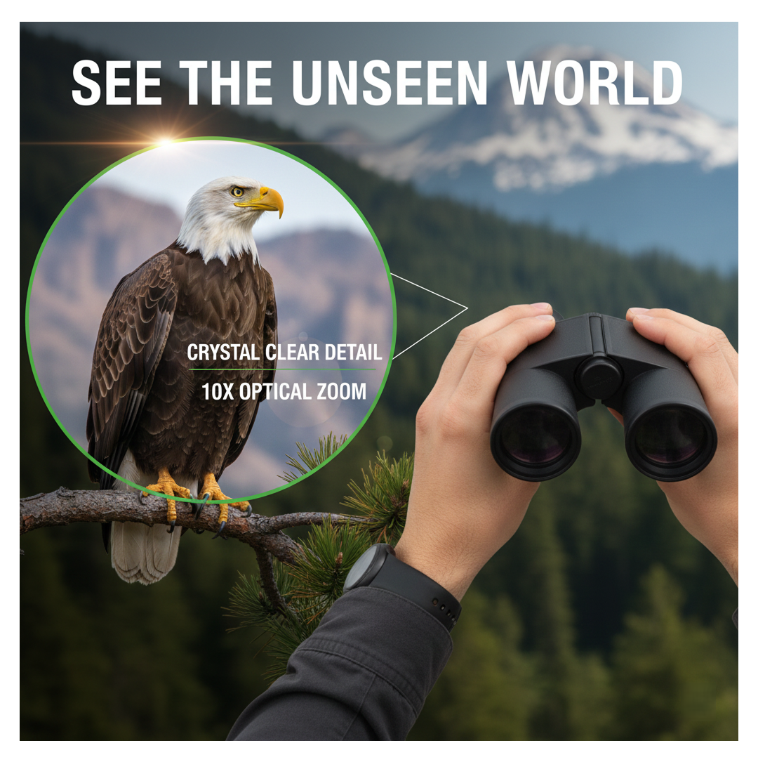 Learning Toy Binoculars 6x35mm – Kids Outdoor Fun – alternate view