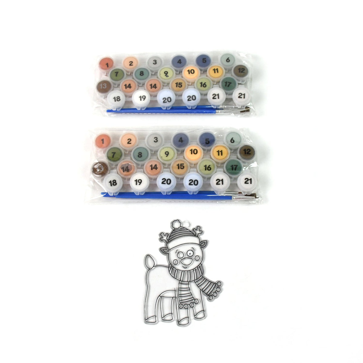 Paint by Number Kits – Adult DIY Art set with Brushes – alternate view