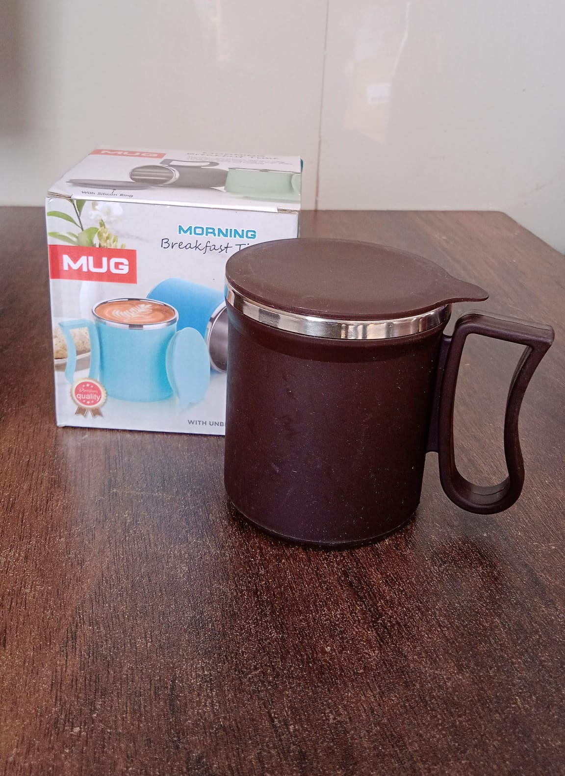 Stainless Steel Coffee Mug – Insulated, 200ml – view 7