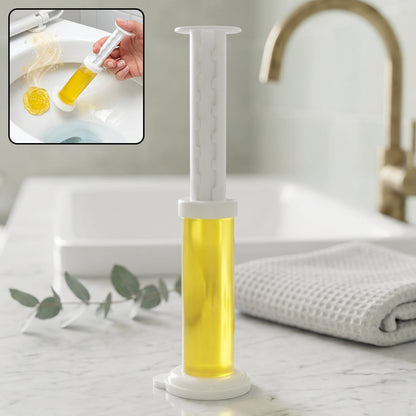Packaging of flower-shaped toilet gel cleaner with attractive design