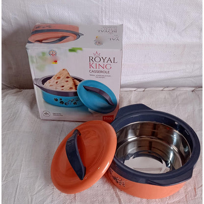 Insulated Casserole Box – Floral Steel Hot Pot 2500ml – view 7