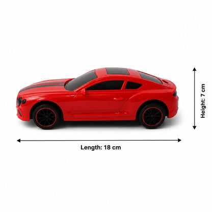 Size guide for remote control sports car toy