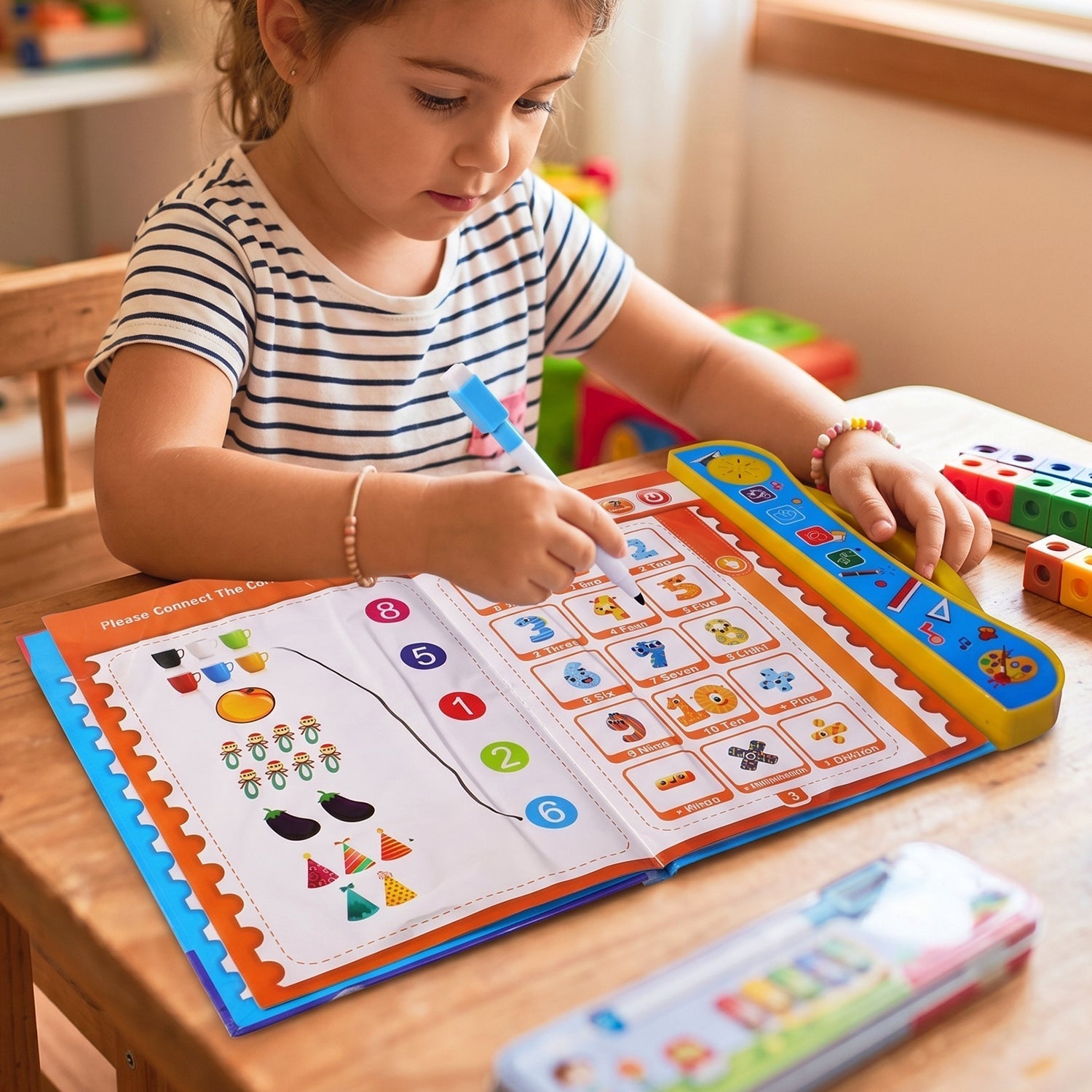 Sound book used for educational play by kids educational toy