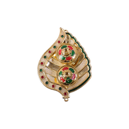Kankavati holder shown on white background