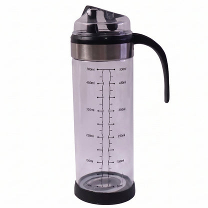 White background of oil dispenser bottle 500ml capacity