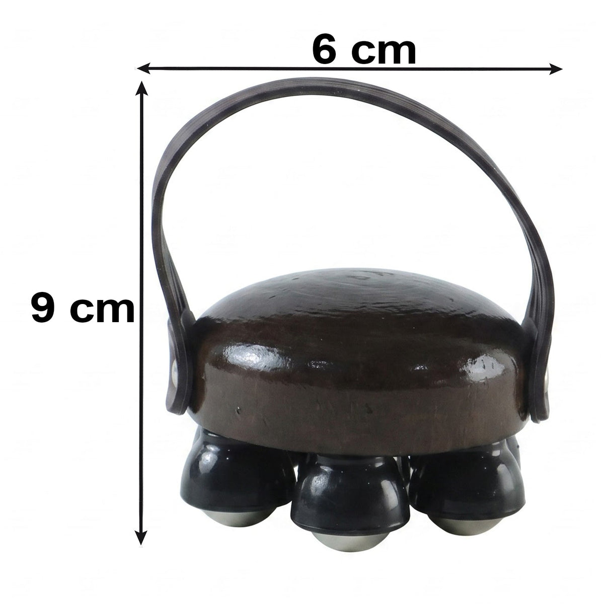 Plastic Roller Body Massager with Hand Strap – view 6
