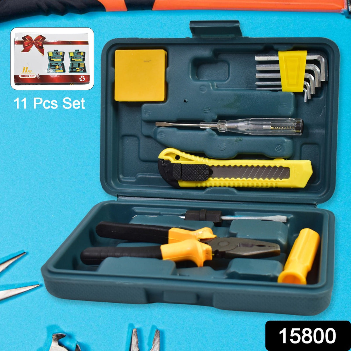 Hardware Tool set – 11 pcs Multi-Functional Kit – side view