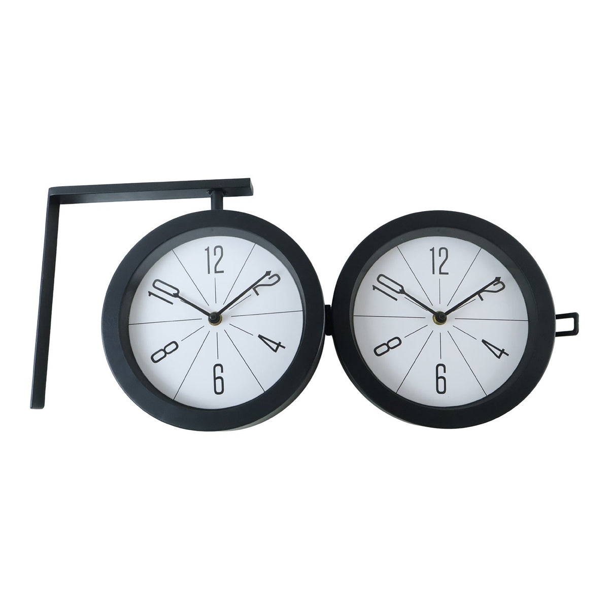 2 in 1 Modern Round Double Sided Railway Station, Vintage – alternate view
