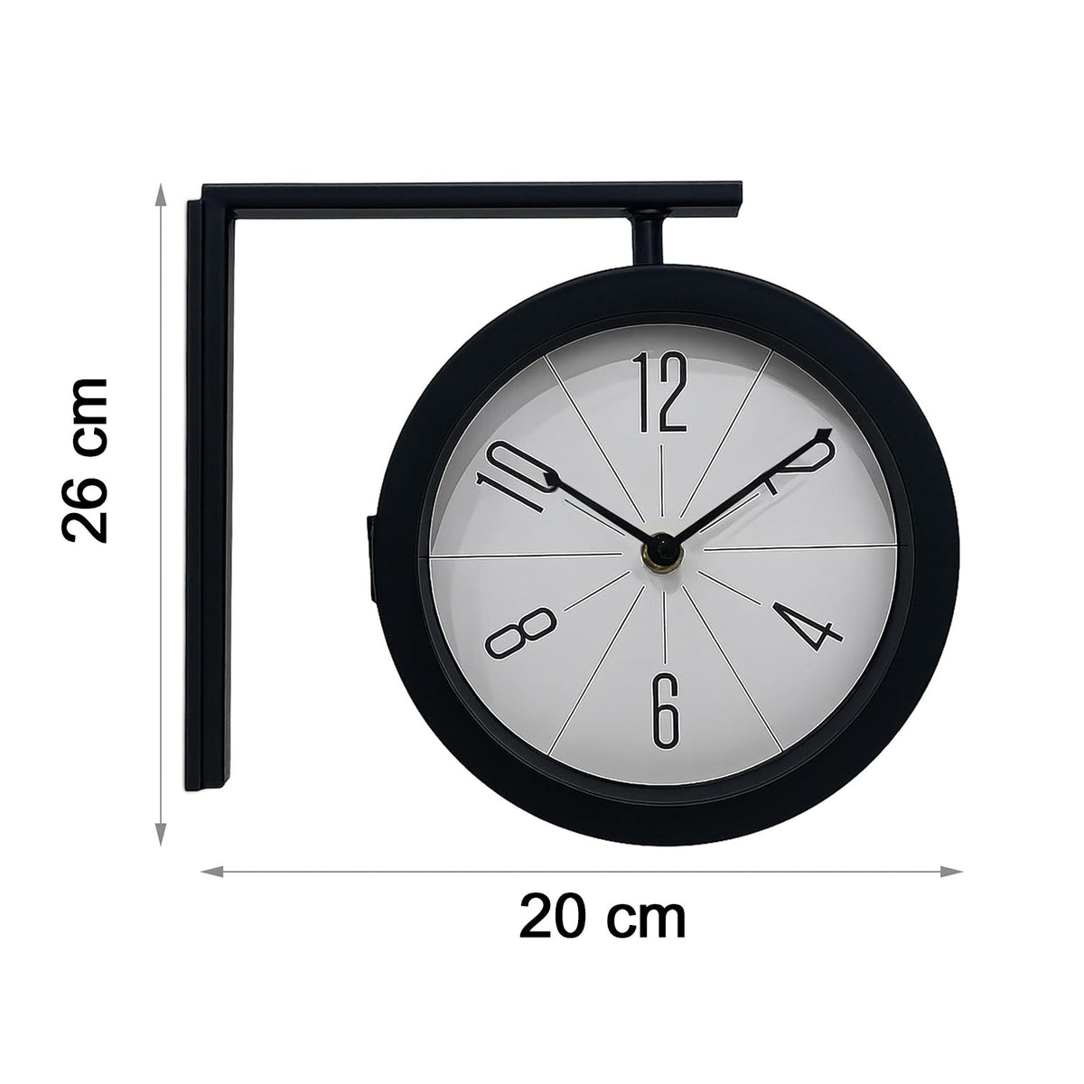2 in 1 Modern Round Double Sided Railway Station, Vintage – view 6
