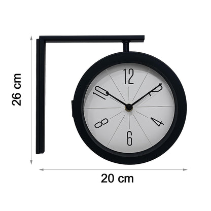 2 in 1 Modern Round Double Sided Railway Station, Vintage – view 6