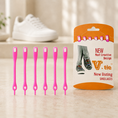 Stretchable Silicone Shoelaces No Tie Elastic Laces