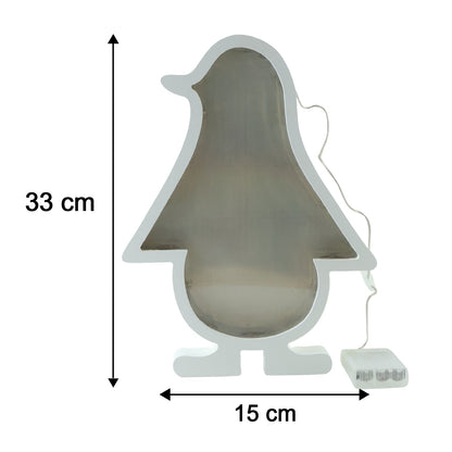 3D LED Penguin Decorative Infinity Mirror Light – view 6