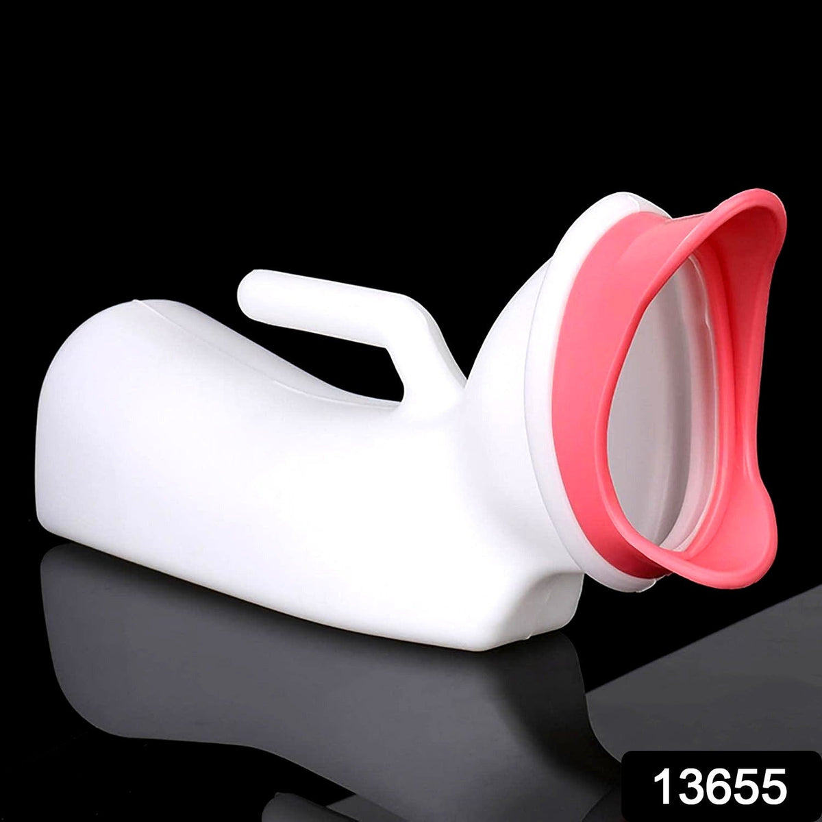 Female Urinal Potty Can – 1000ml Spill-Proof – side view