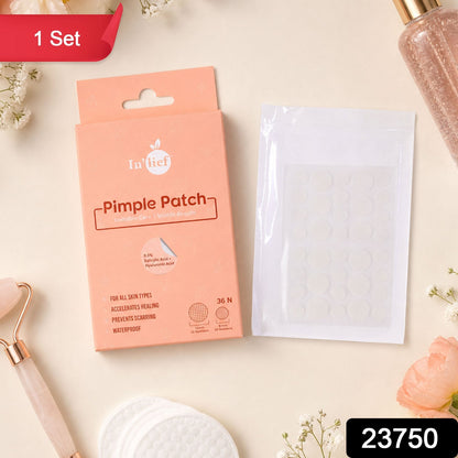 Pack of pimple patches for acne care with salicylic acid and hyaluronic acid