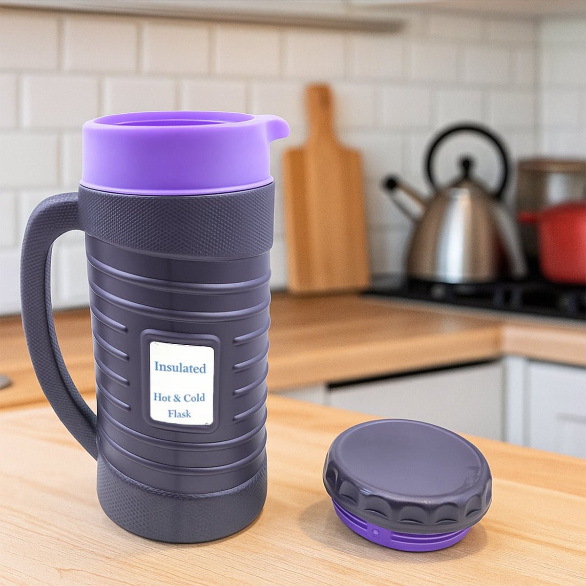 Insulated Flask – Stainless Steel Hot & Cold Travel Mug