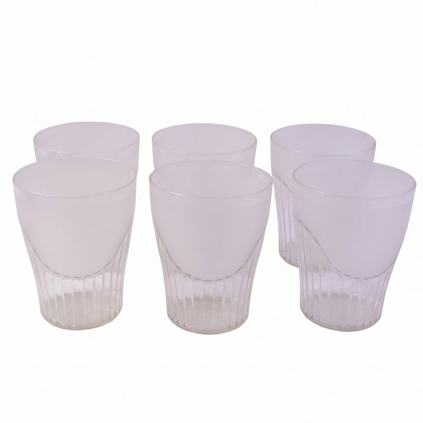 Stackable, stylish plastic glasses for daily and party use