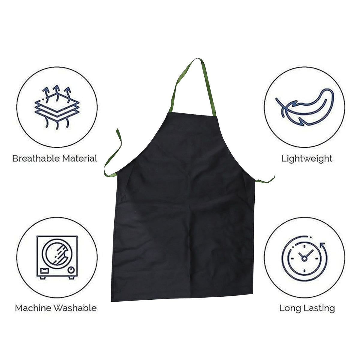Adjustable Kitchen Cooking Apron for Chefs, Baking – close-up
