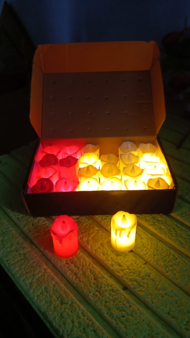 Flameless LED Candles – Realistic Melted Design Decor – view 7
