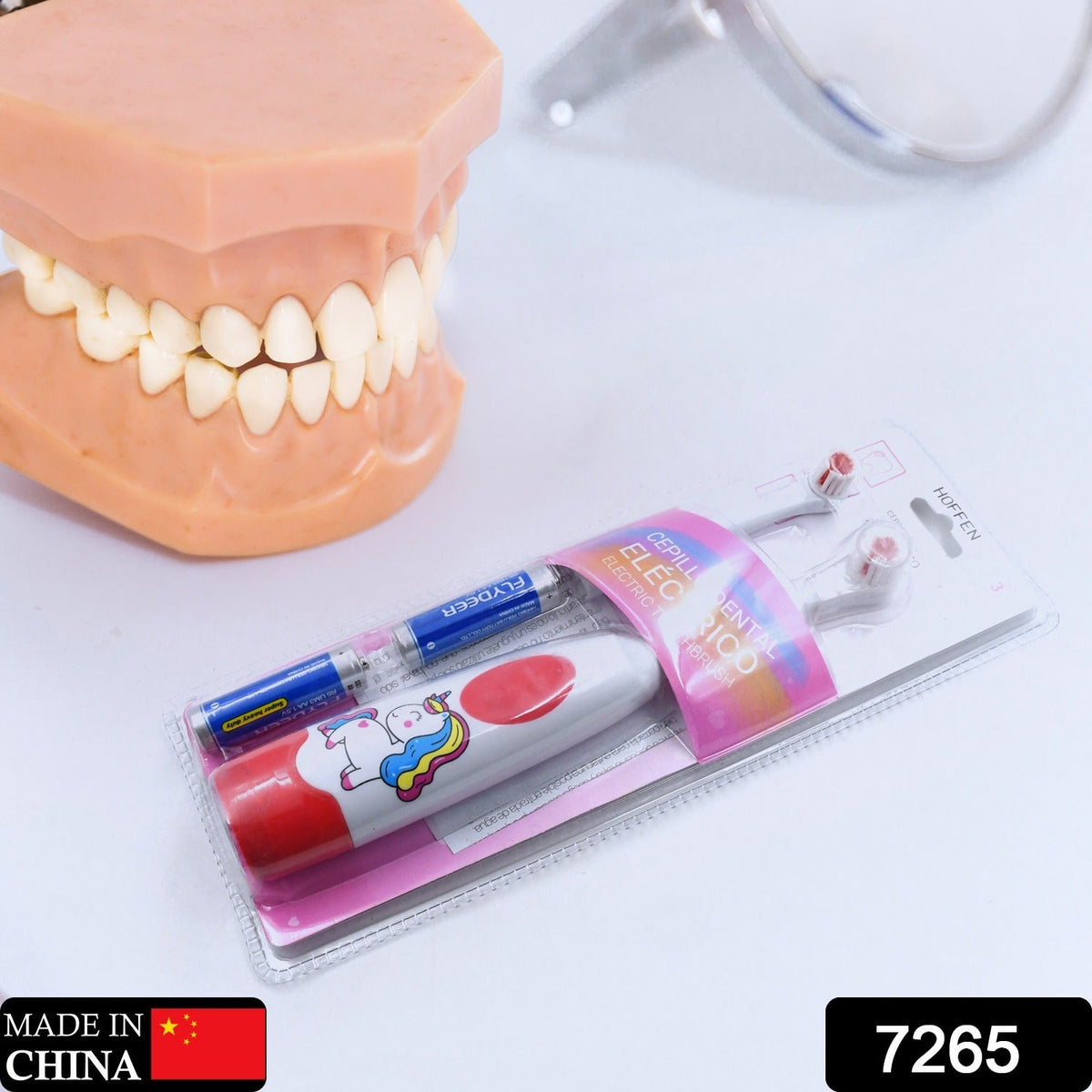 Electric Toothbrush – Portable for Kids & Adults – side view