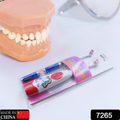 Electric Toothbrush – Portable for Kids & Adults – side view
