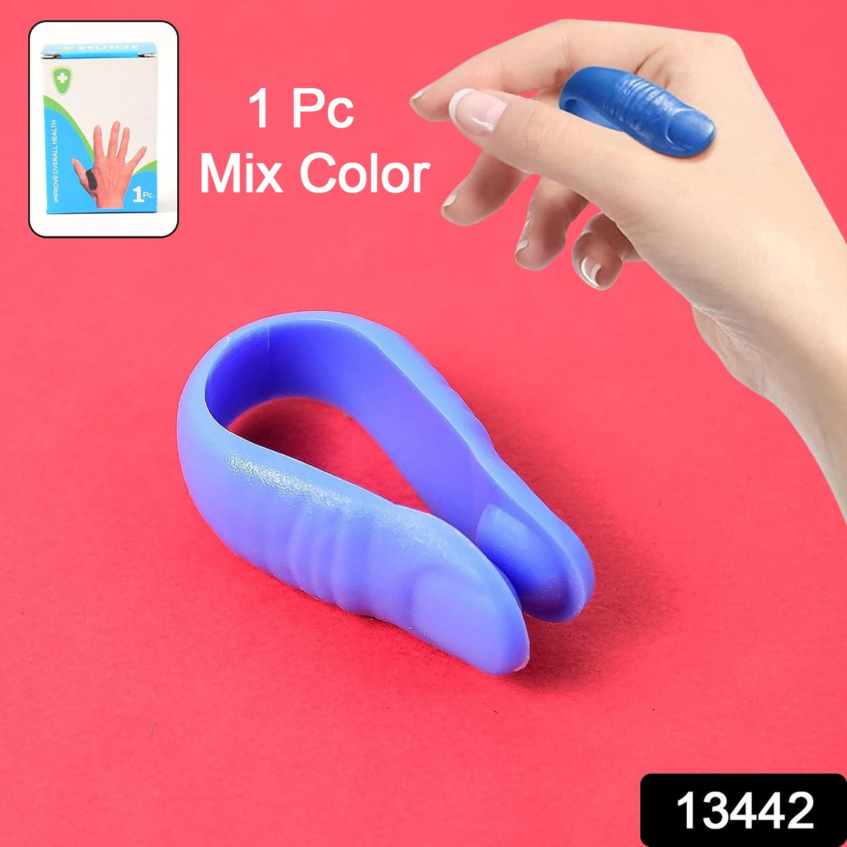 Migraine Relief Acupressure Clip – Natural Headache Solution – side view