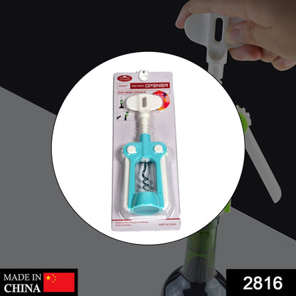 Waiter Corkscrew – Durable Wine & Beer Bottle Opener – side view
