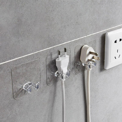 Wall Storage Hooks – No-Drill, Reusable Adhesive – alternate view