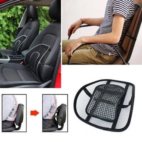 Ventilation Back Rest – Ergonomic Lumbar Support – close-up
