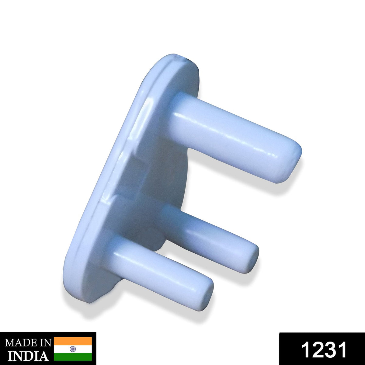 Baby Safety Socket Cover – Large 15Amp Outlet Protector – side view