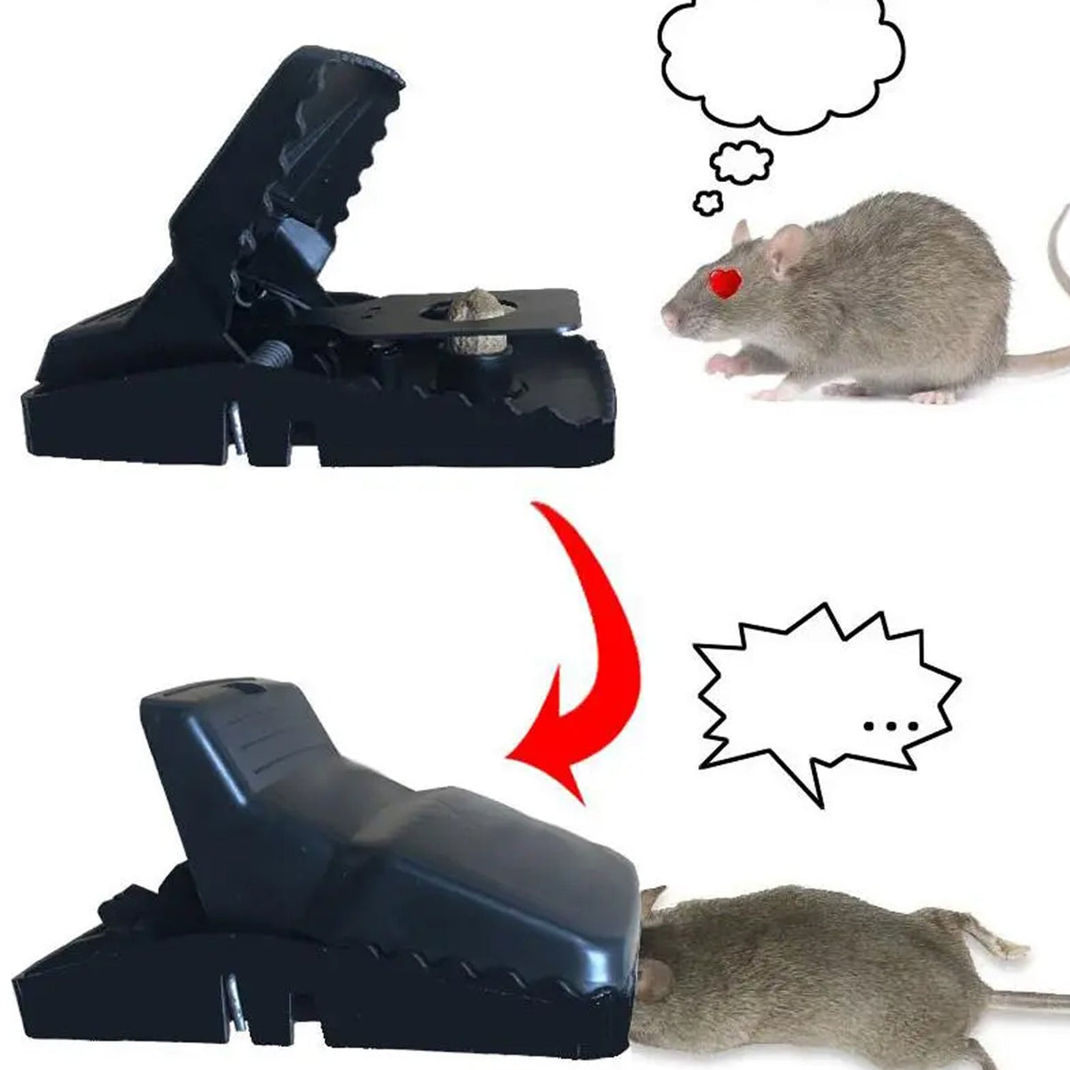 Mouse Trap Cage – Reusable Pest Control for Home