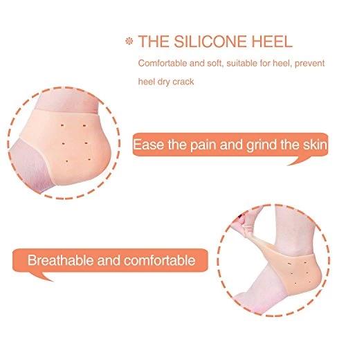 Silicone Gel Heel Socks – Dry Cracked Heel Repair – view 8