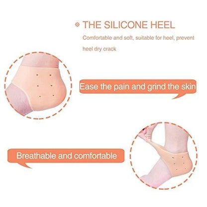 Silicone Gel Heel Socks – Dry Cracked Heel Repair – view 8